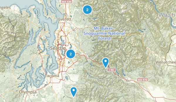 birthday vacation Map