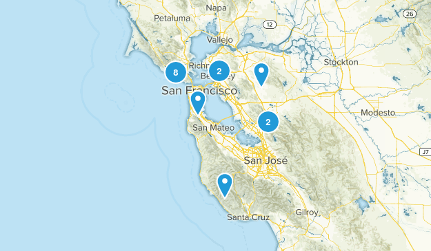 SF area moderate-challenging Map