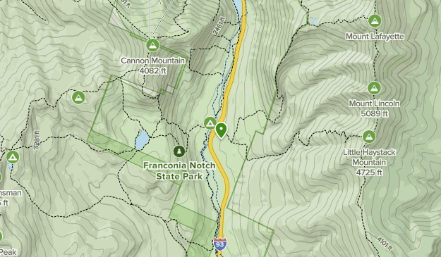 Mt Lafayette Trail Map Mt. Lafayette | List | Alltrails