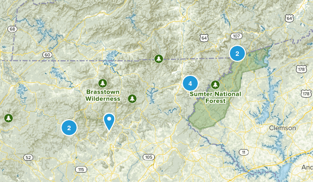Boy Scouts Backpacking Map