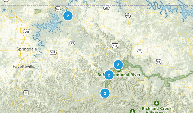 North Arkansas Map