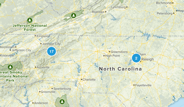 Boone NC Map