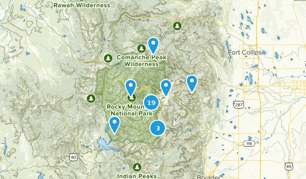 Rocky Mountain Nat. Park Map