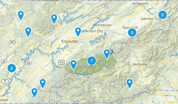 East TN Map