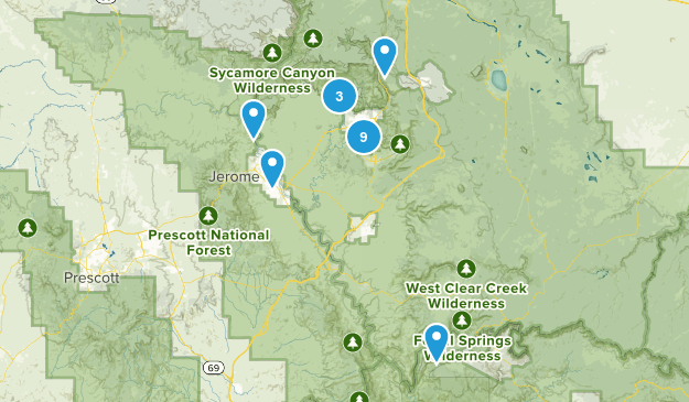 Sedona area Map