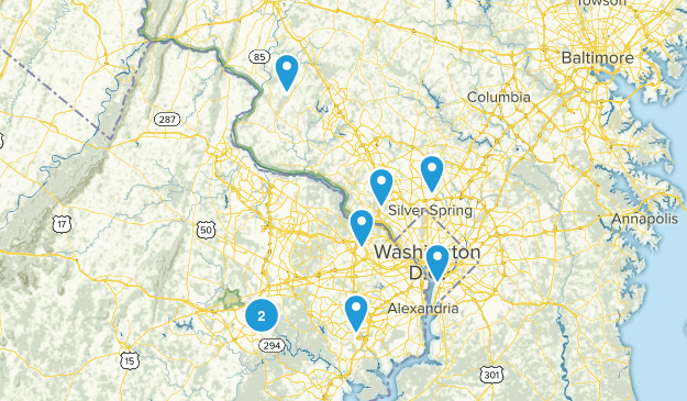 DC area Map