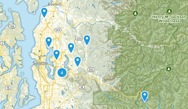 Easy, Local Trails Map