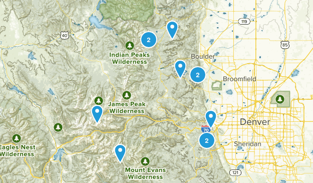 To Do near Boulder Map