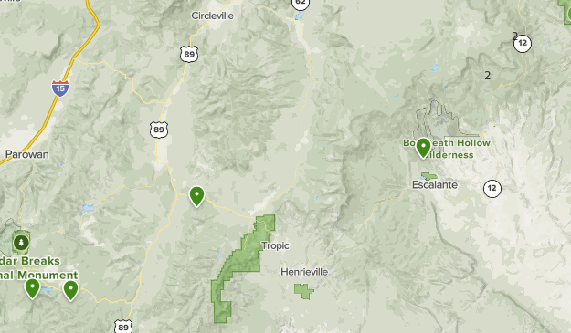 Dixie National Forest Map Dixie National Forest | List | Alltrails