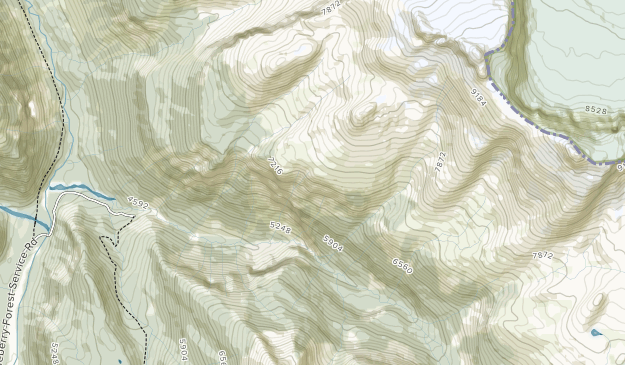 Banff area Map