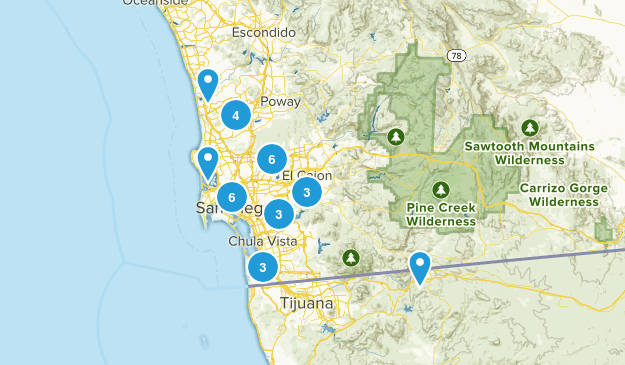 San Diego / Cowles Map