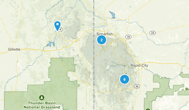 The Black Hills Map