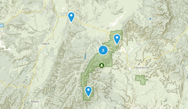 bryce np Map