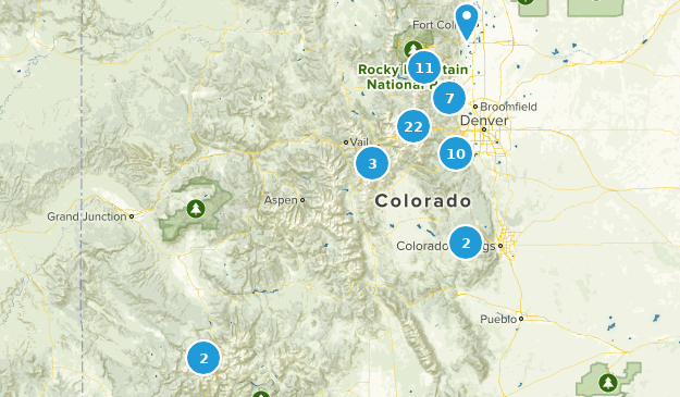 To hike Map
