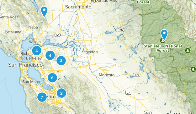 Longer trails Map