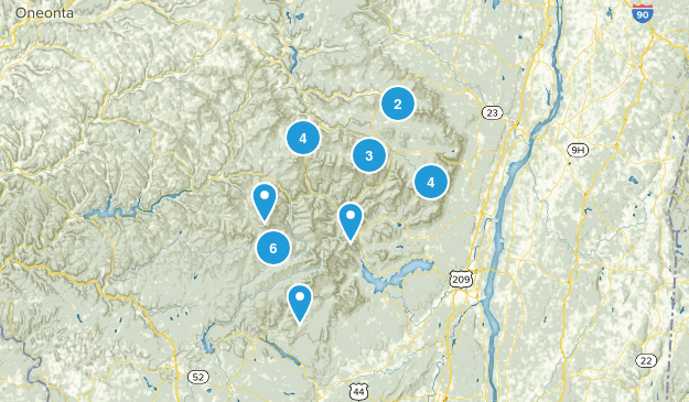 catskills Map