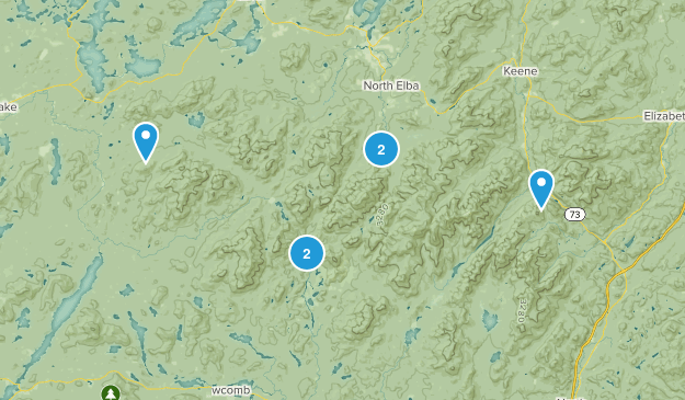 46er overnight trips Map