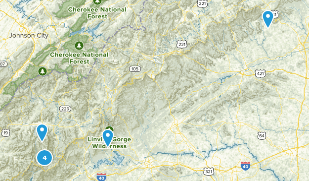 hikes to take Map