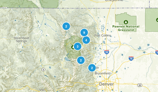 Trails to do Map