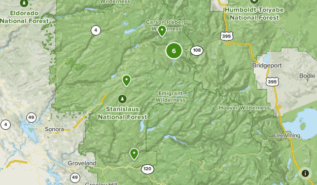 Stanislaus National Forest Map Stanislaus National Forest | List | Alltrails