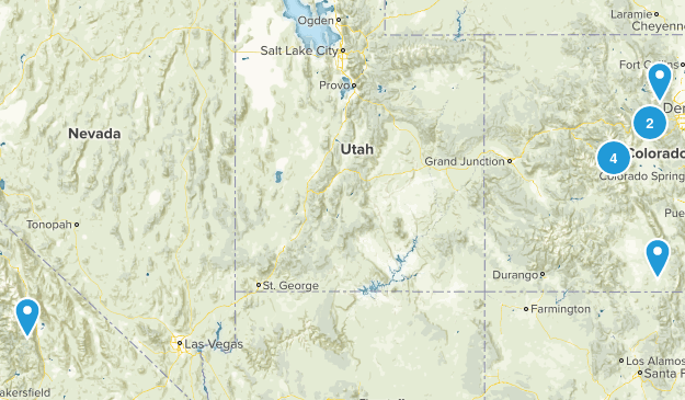14ers Map