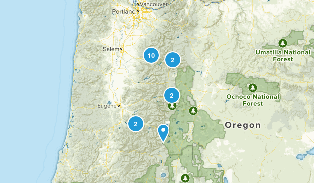 West Cascades Map
