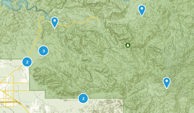 Superstition Wilderness Map