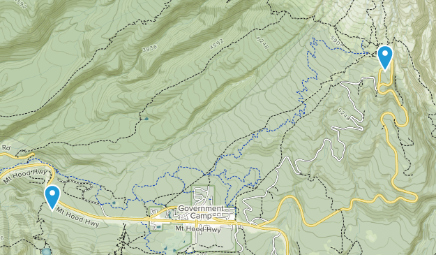 Mount Hood Map