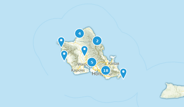 hikes with landon Map