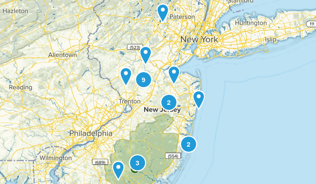Trails to explore Map