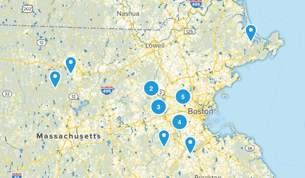 Massachusetts Map
