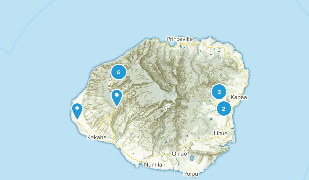 Kauai Map