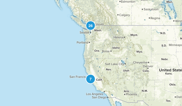 Hikes Ive Done Map