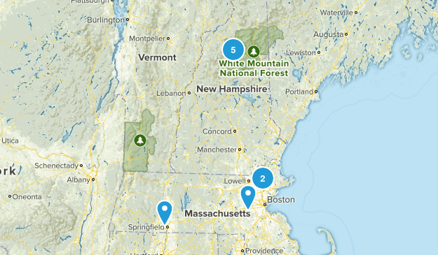 favorite trails Map