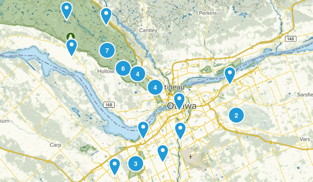 Gatineau, Ottawa Map