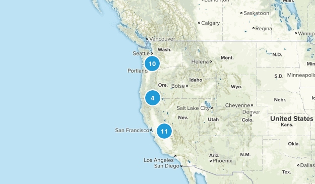 West Coast Road Trip! Map