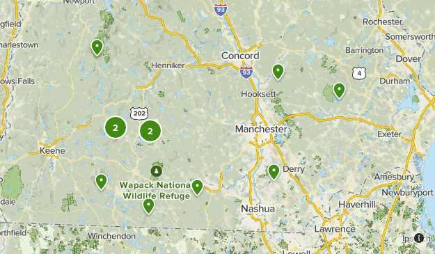 Map Of Southern Nh Southern Nh | List | Alltrails