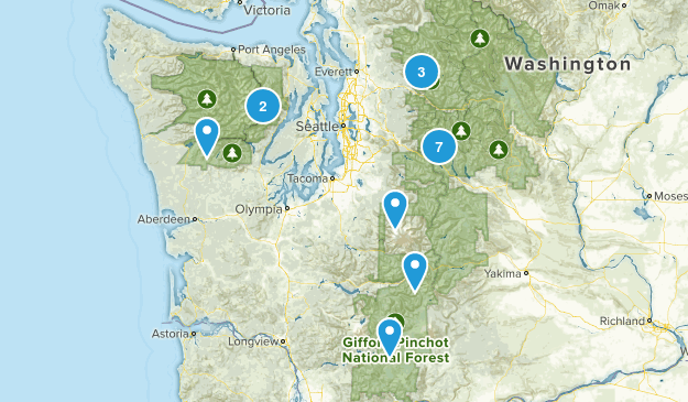 Dog Friendly Overnighters Map
