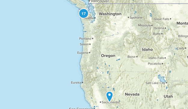 hikes to do this summer Map