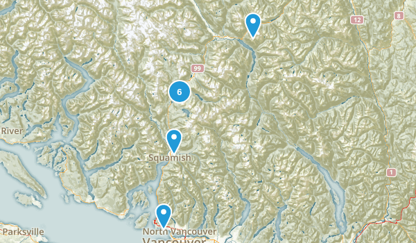 whistler canada Map