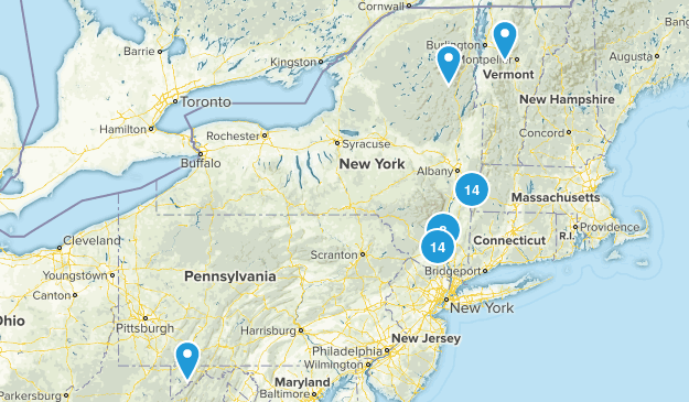 Trails to Hike Map