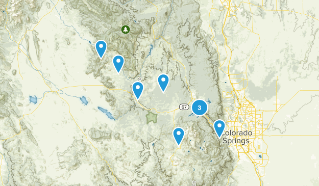 Hiking Hwy 24 Corridor Map