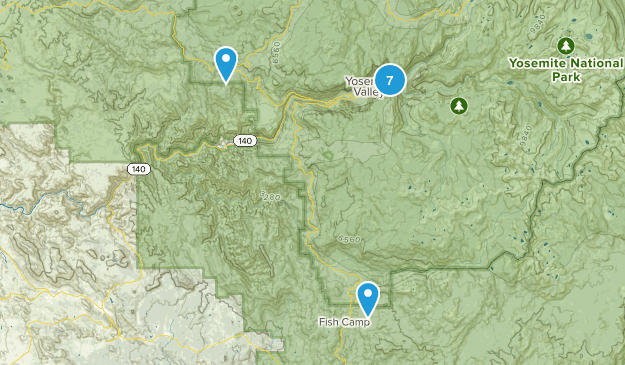 yosemite Map