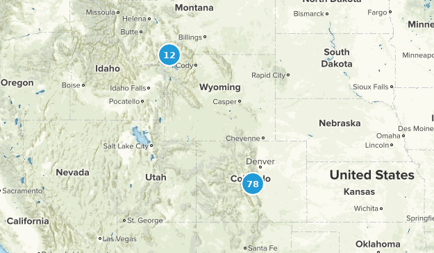 Trails to visit Map