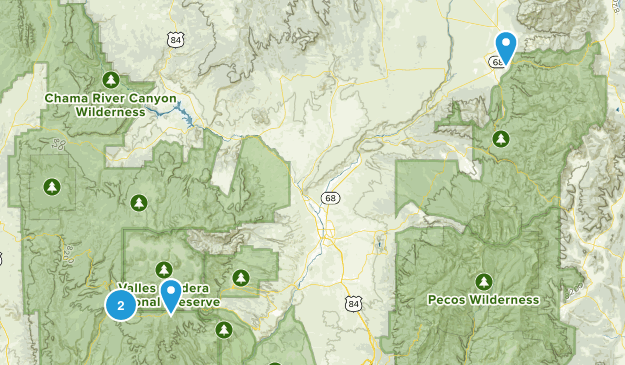 Santa Fe Trip Map