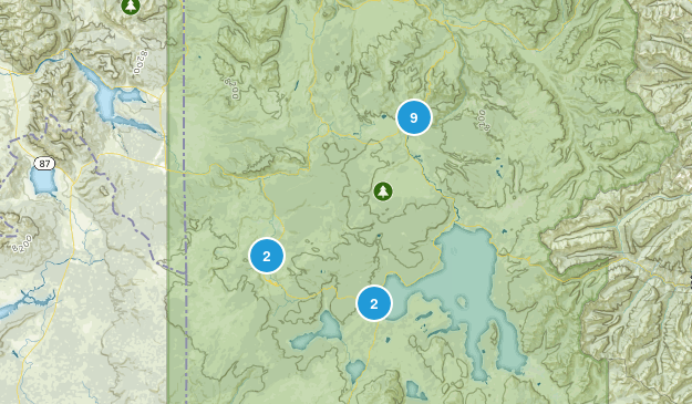 Yellowstone Trip Map