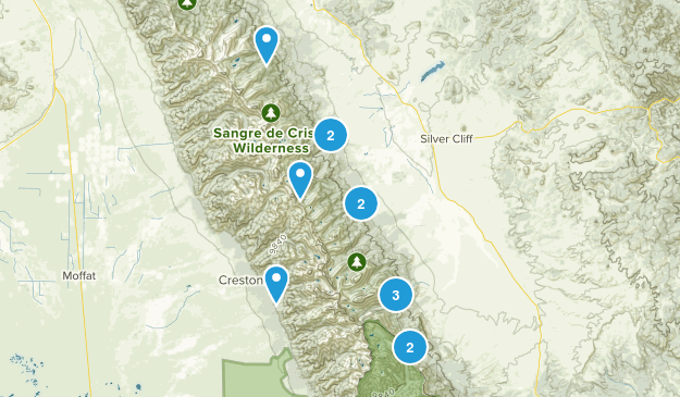 Westcliffe Area Trails Map