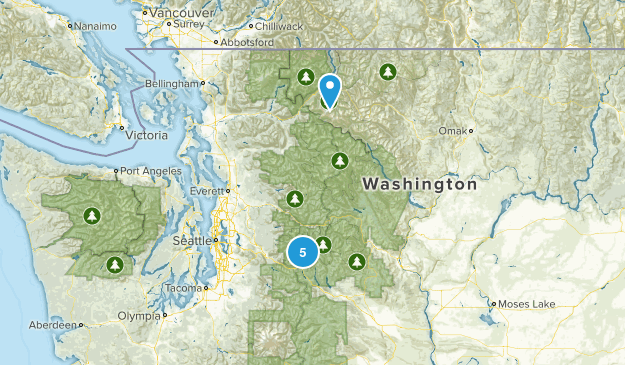 possible washjngton Map