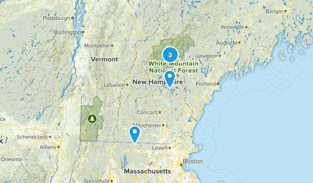 far day hikes Map