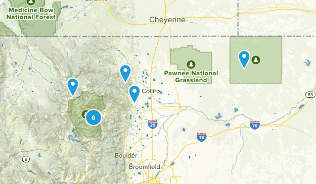 Fort Collins Trip Map